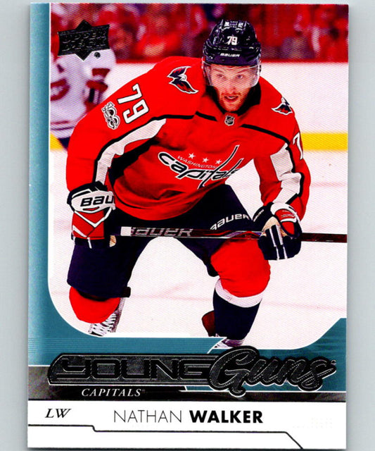 2017-18 Upper Deck #223 Nathan Walker Young Guns MINT RC Rookie Y861 Image 1