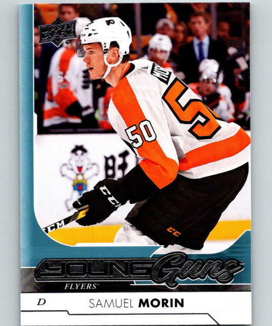 2017-18 Upper Deck #226 Samuel Morin Young Guns MINT RC Rookie Y861 Image 1