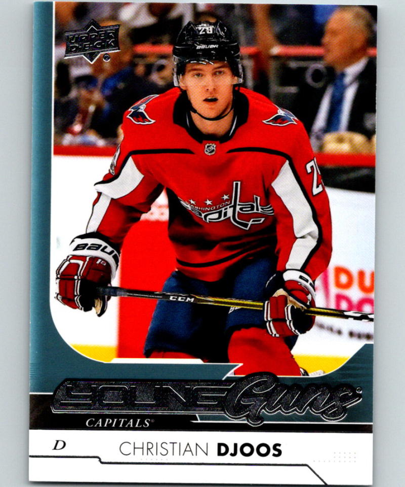 2017-18 Upper Deck #451 Christian Djoos Young Guns MINT RC Rookie Y861 Image 1