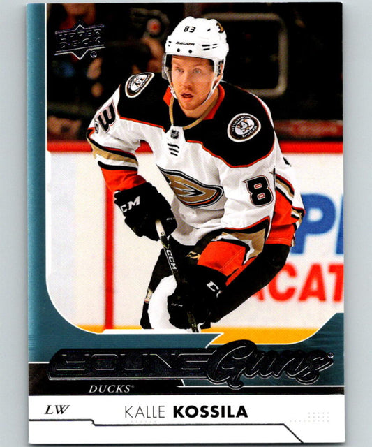 2017-18 Upper Deck #460 Kalle Kossila Young Guns MINT RC Rookie Y861 Image 1
