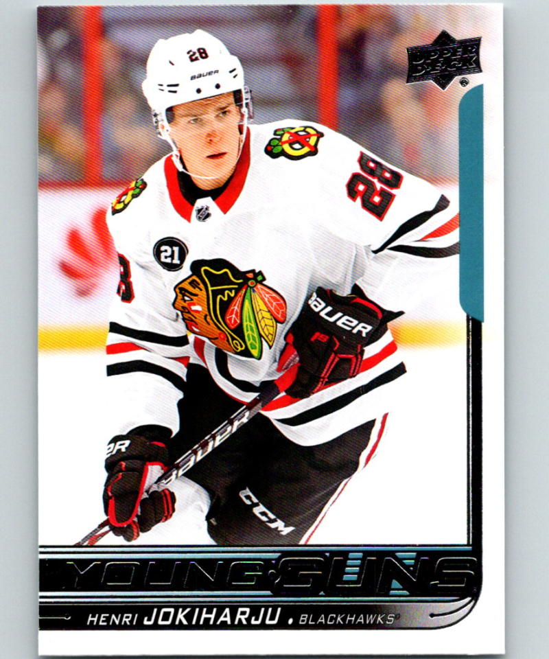 2018-19 Upper Deck #230 Henri Jokiharju Young Guns MINT RC Rookie Y861