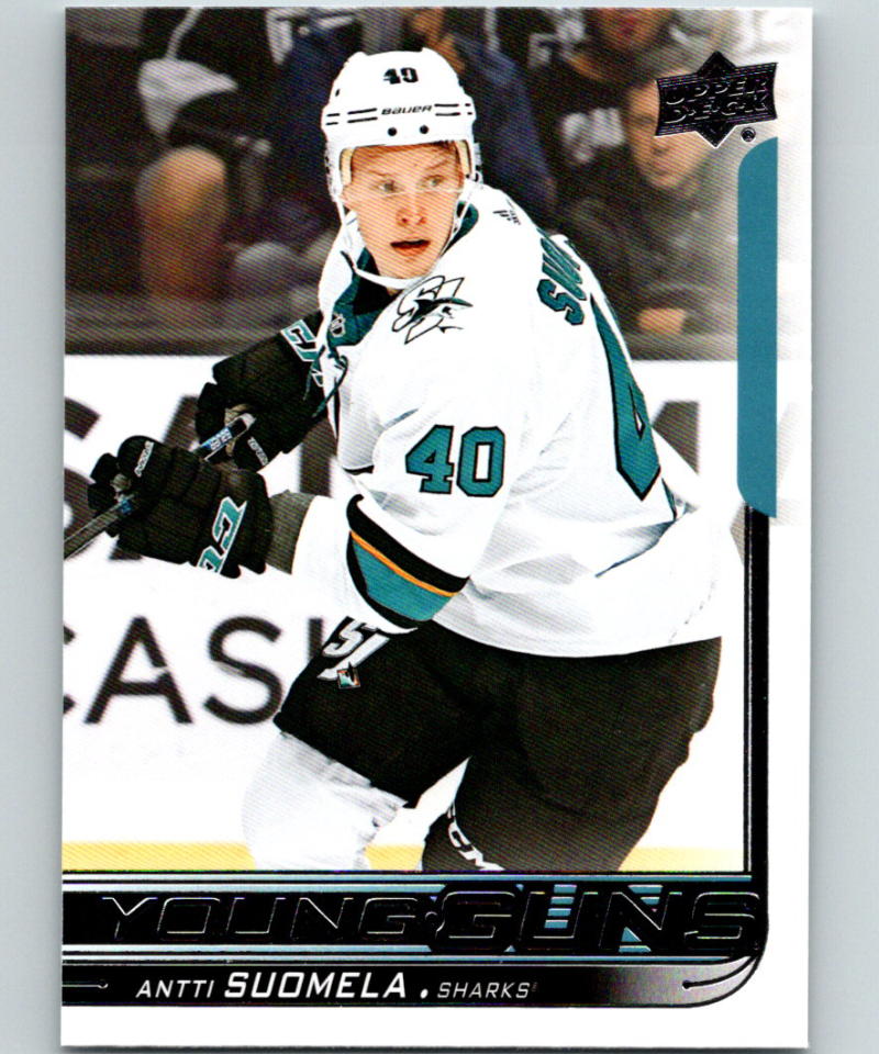 2018-19 Upper Deck #238 Antti Suomela Young Guns MINT RC Rookie Y861 Image 1