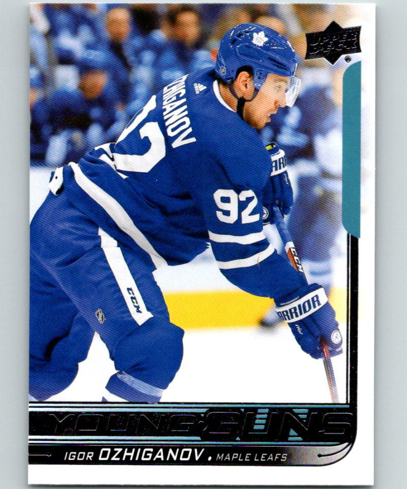 2018-19 Upper Deck #247 Igor Ozhiganov Young Guns MINT RC Rookie Y861 Image 1