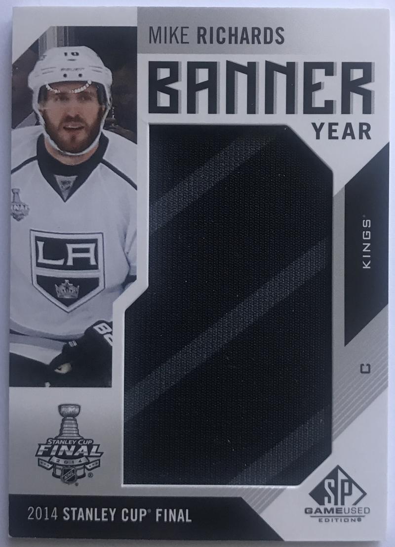 2016-17 SP Game Used Hockey Banner Year Stanley Cup Mike Richards 07627 Image 1