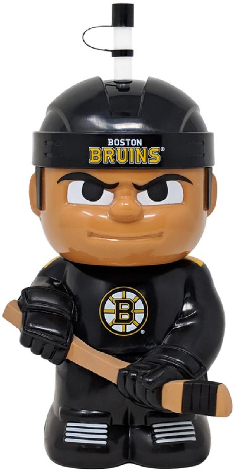 Boston Bruins 10"x5" NHL Character Big Sip 3D Water Bottle 16oz