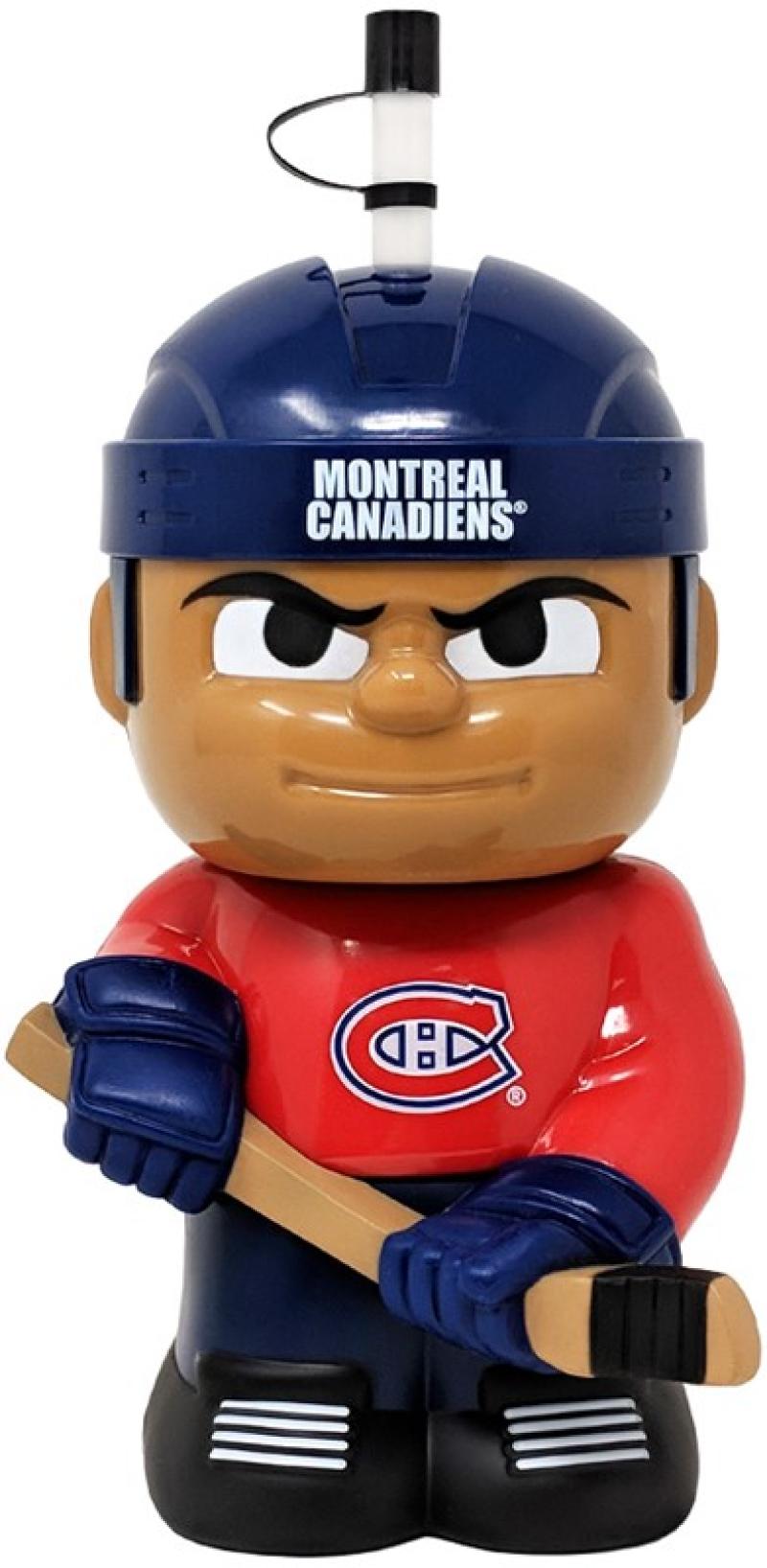 Montreal Canadiens 10"x5" NHL Character Big Sip 3D Water Bottle 16oz
