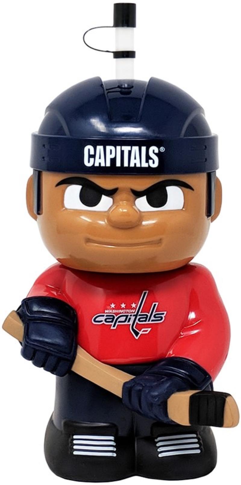 Washington Capitals 10"x5" NHL Character Big Sip 3D Water Bottle 16oz