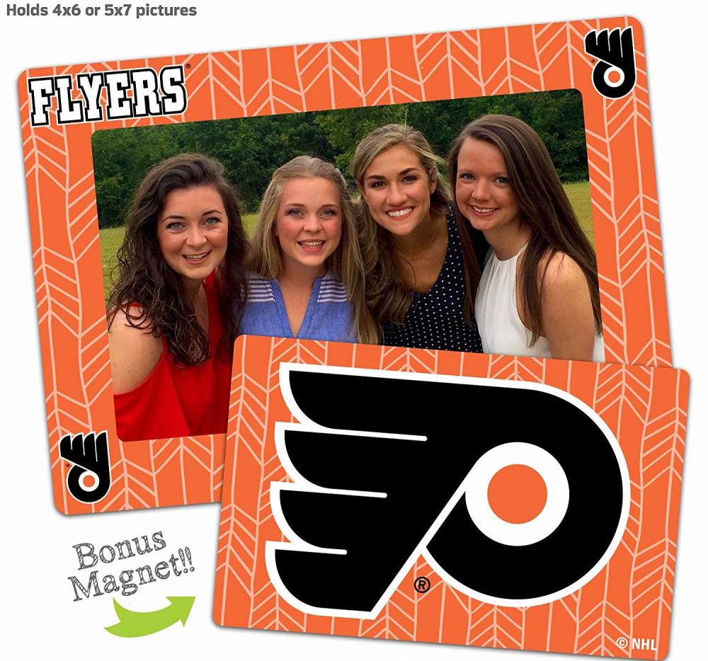Philadelphia Flyers 4x6 or 5x7 Magnetic Picture Frame with Bonus Magnet
