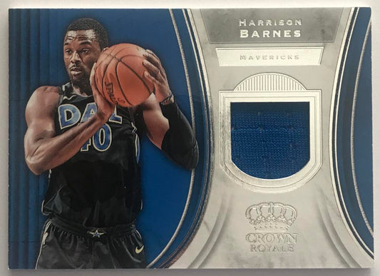 2018-19 Panini Crown Royale Jerseys Harrison Barnes Dallas Mavericks 07638