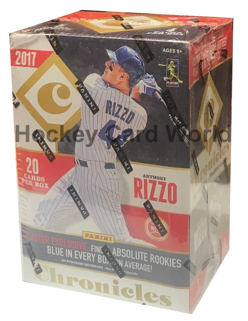 2017 Panini Chronicles Baseball Box Factory Sealed - Blue Rookie Every Box