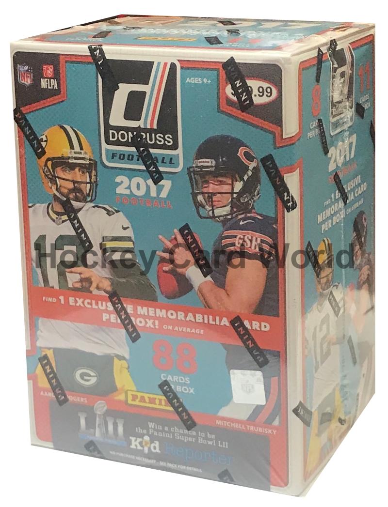2017 Panini Donruss Football Box Factory Sealed - Memorabilia Each Box