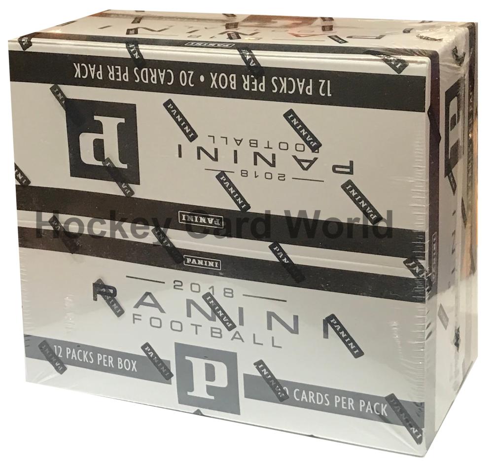 2018 Panini Football Jumbo Box Factory Sealed - 12 Packs - 20 cards/Pack