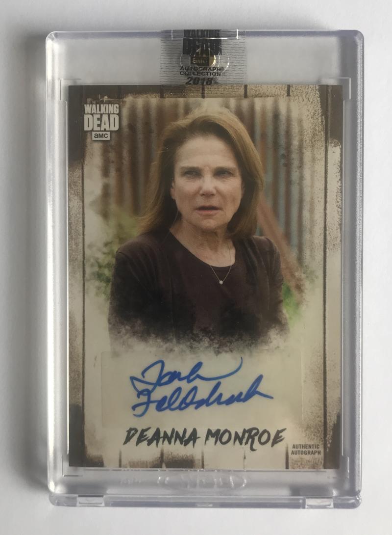 2018 The Walking Dead Autograph Collection Tovah Feldshuh as Deanna 34/99 Image 1