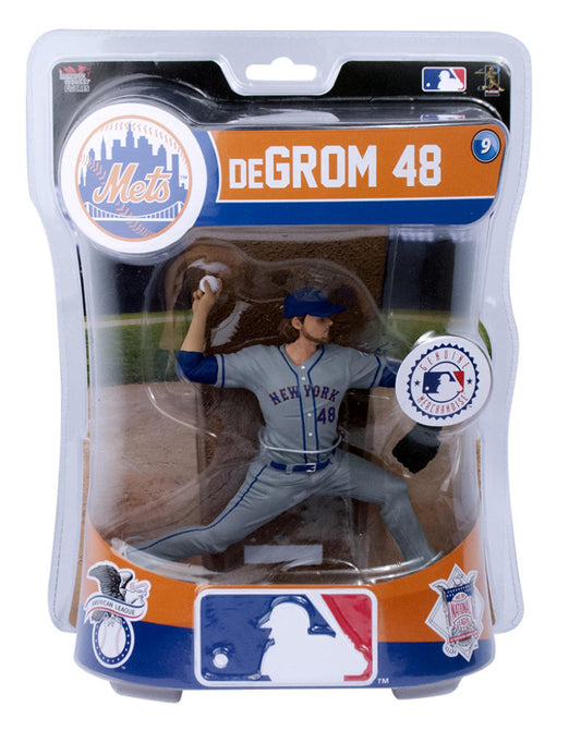 Jacob DeGrom New York Mets 6" MLB Imports Baseball Figure & Stand