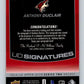 2015-16 Upper Deck UD Signatures Anthony Duclair MINT Auto 07650