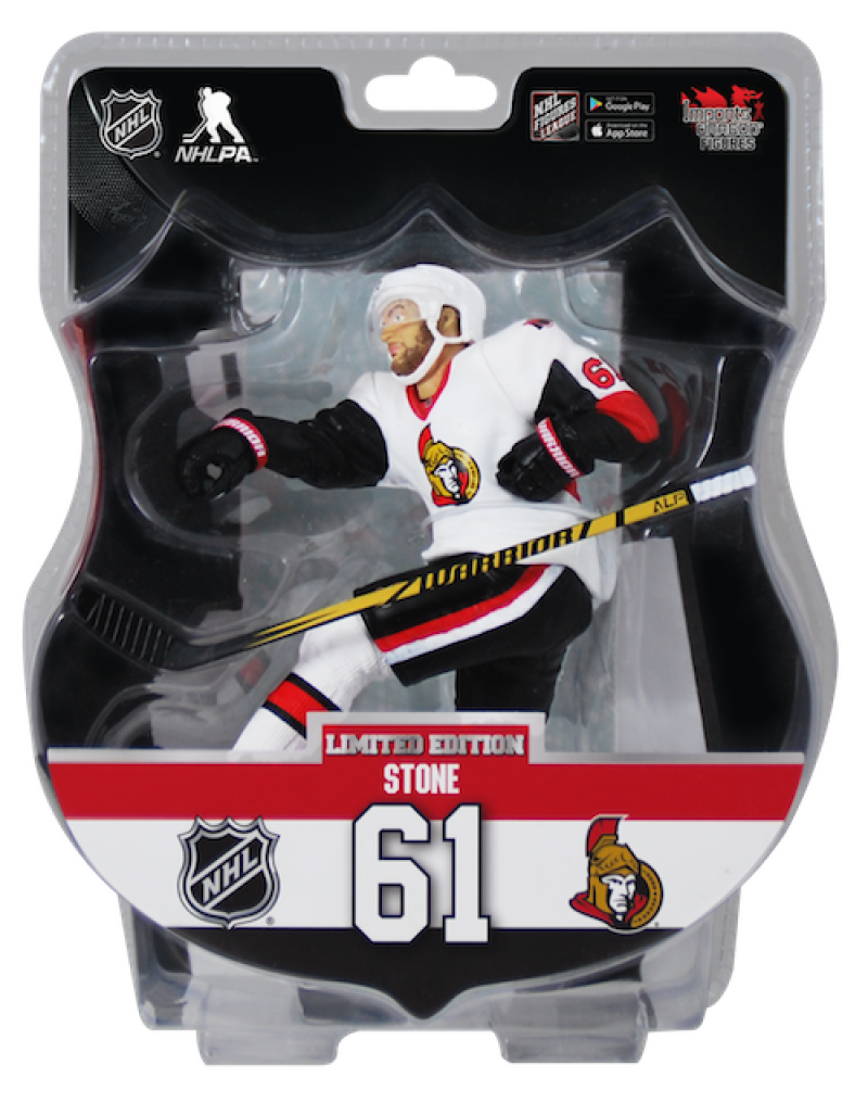 Mark Stone Senators 6" NHL Imports Hockey Figure & Stand *Limited Edition Image 1