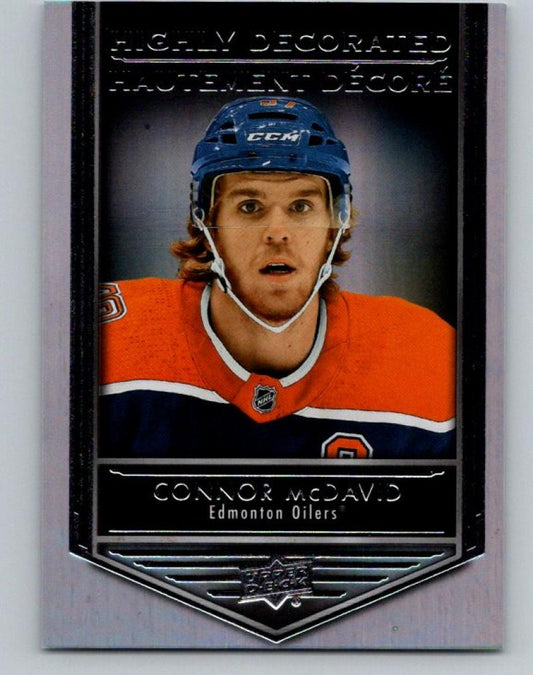 2019-20 Upper Deck Tim Hortons Highly Decorated #HD-15 Connor McDavid MINT 07166 Image 1