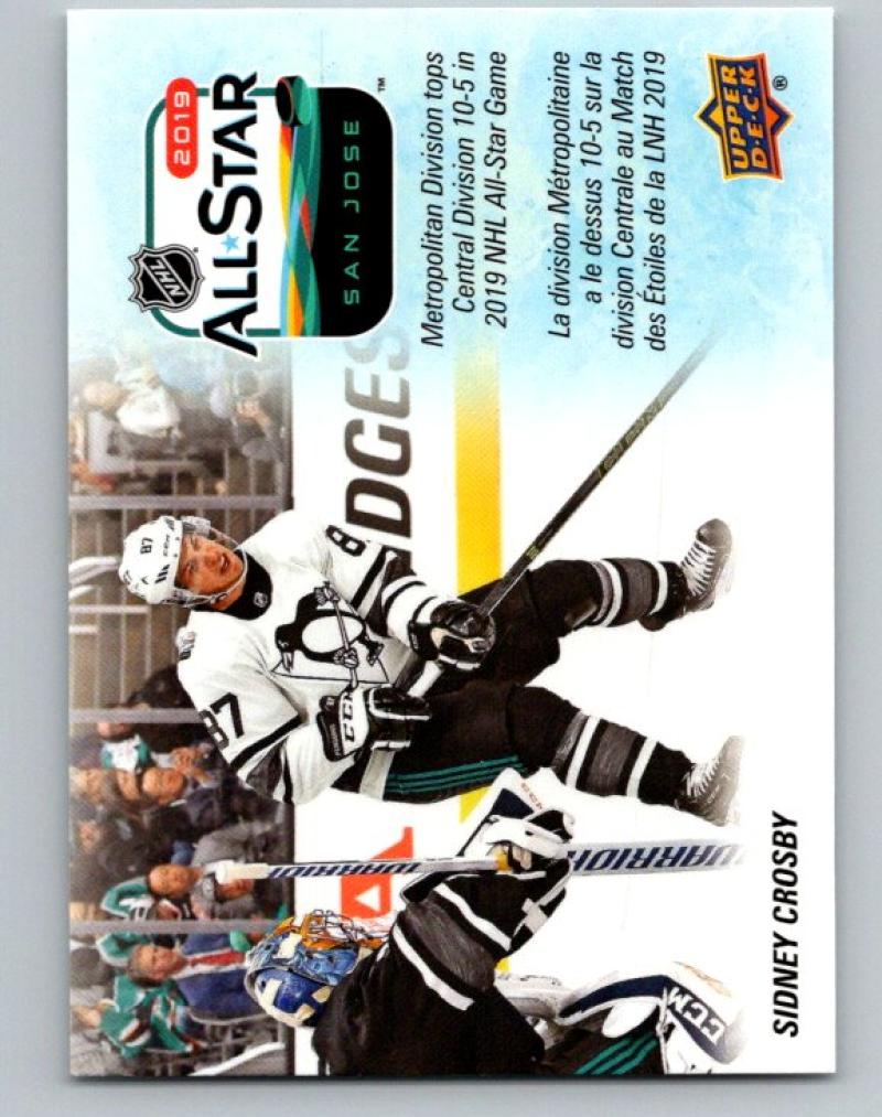 2019-20 Upper Deck Tim Hortons Key Season Events #SE-6 Sidney Crosby MINT Penguins 07173 Image 1