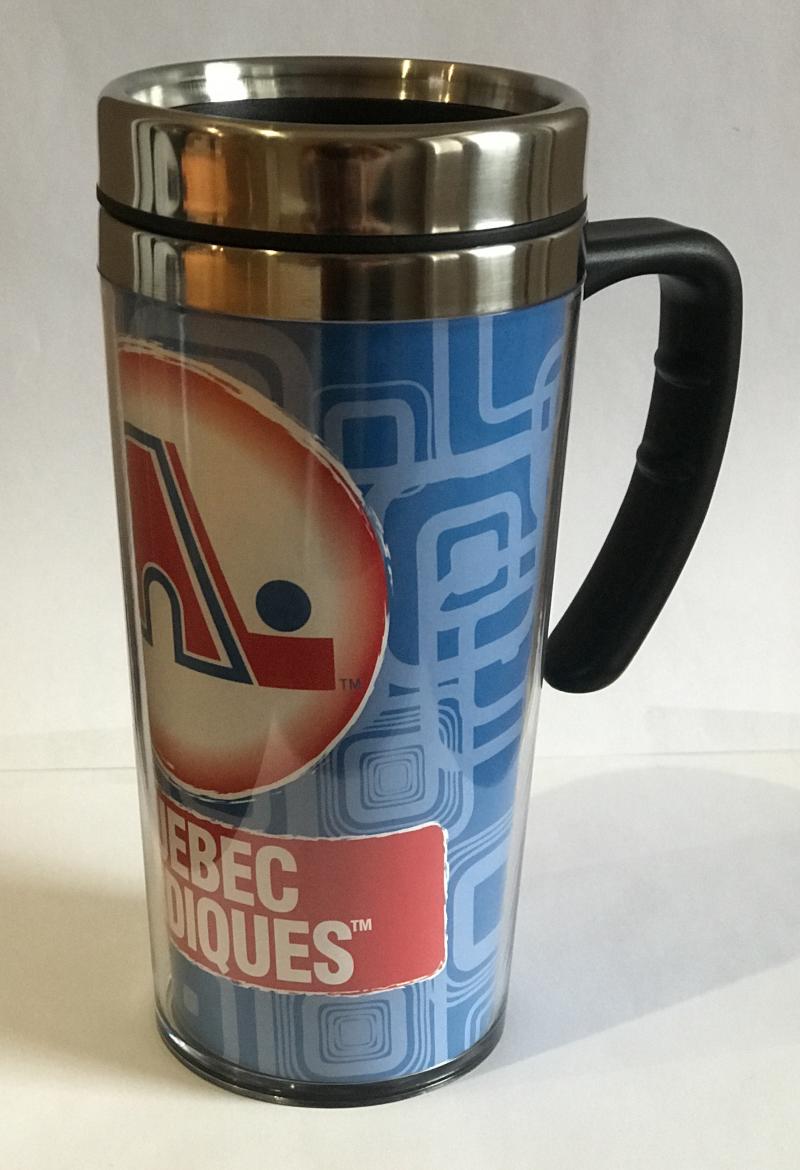 Quebec Nordiques 16oz Stainless Steel Mug - Keep Liquids Hot/Cold Image 1