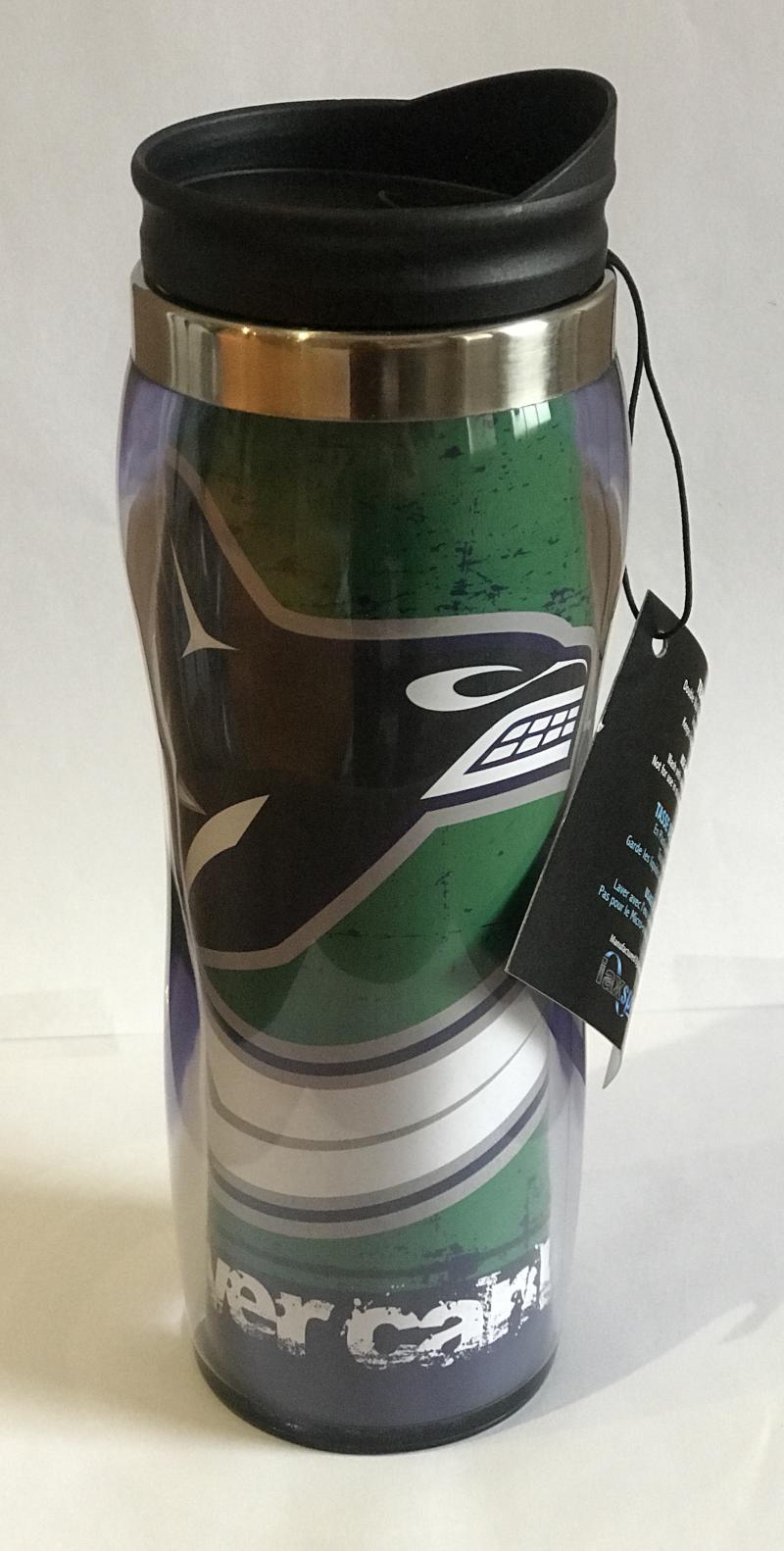 Vancouver Canucks 14oz Insulated Tumbler - Keep Liquids Hot/Cold Image 1