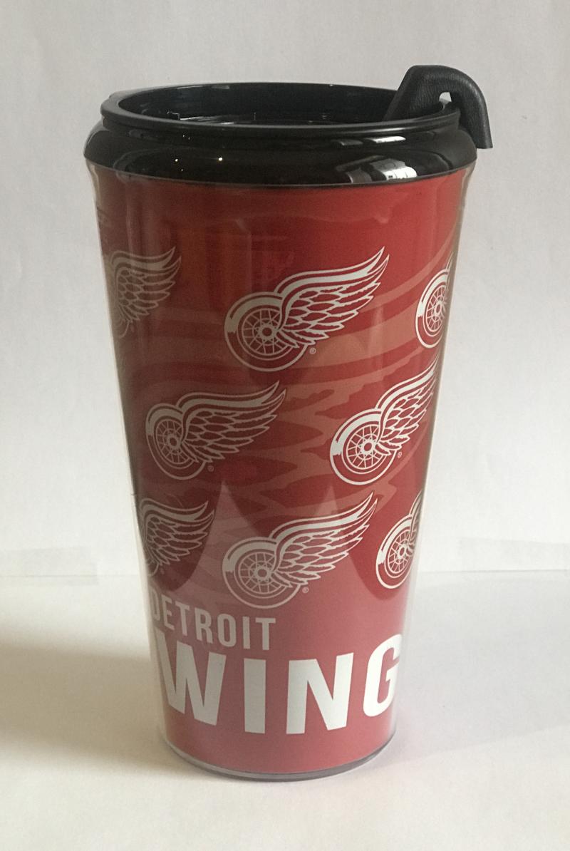 Detroit Red Wings 16oz New Infinity NHL Tumbler - Tight Seal Lid Image 1