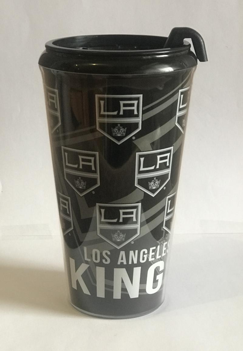 Los Angeles Kings 16oz New Infinity NHL Tumbler - Tight Seal Lid Image 1