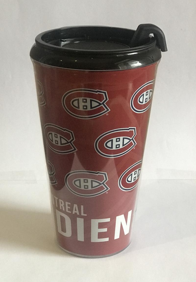 Montreal Canadiens 16oz New Infinity NHL Tumbler - Tight Seal Lid Image 1