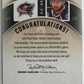 2011-12 Upper Deck SPx Winning Materials Rick Nash NHL Jersey 07710 Image 2