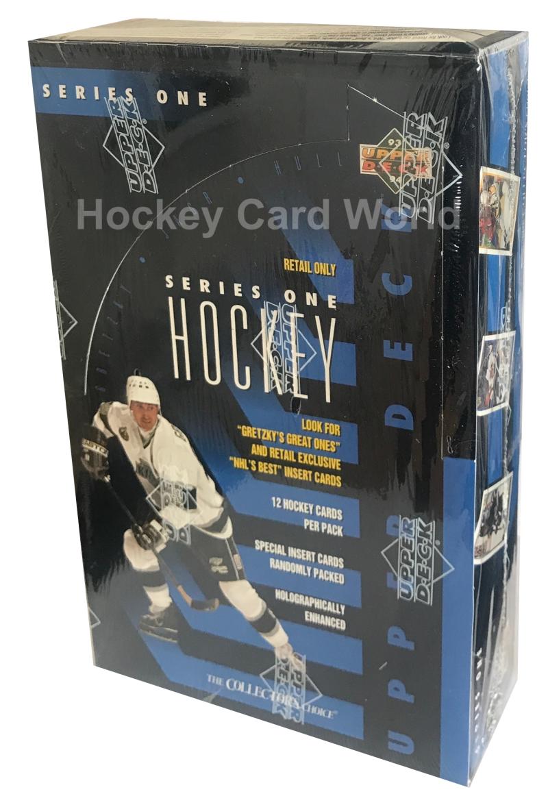 1993-94 Upper Deck Series 1 NHL Hockey Sealed Box - 36 packs
