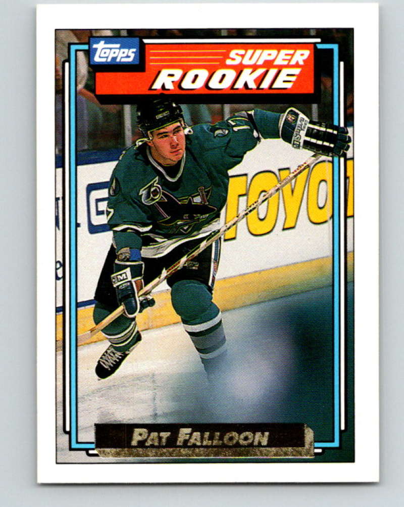 1992-93 Topps Gold #7G Pat Falloon Mint San Jose Sharks