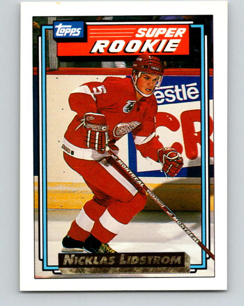 1992-93 Topps Gold #9G Nicklas Lidstrom Mint Detroit Red Wings