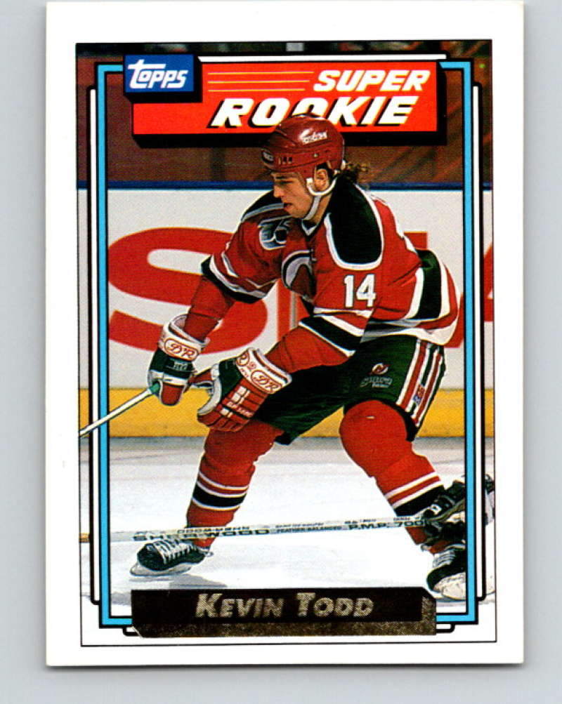 1992-93 Topps Gold #15G Kevin Todd Mint New Jersey Devils