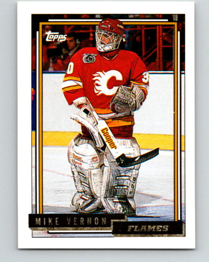 1992-93 Topps Gold #20G Mike Vernon Mint Calgary Flames