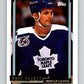 1992-93 Topps Gold #30G Dave Ellett Mint Toronto Maple Leafs