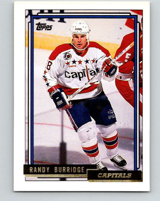 1992-93 Topps Gold #83G Randy Burridge Mint Washington Capitals