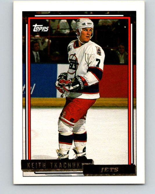 1992-93 Topps Gold #102G Keith Tkachuk Mint Winnipeg Jets