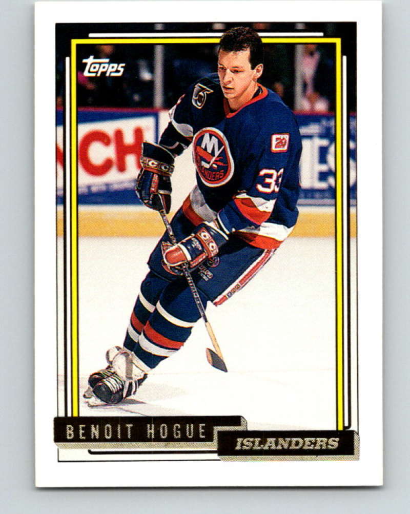 1992-93 Topps Gold #103G Benoit Hogue Mint New York Islanders