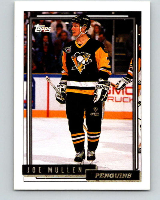 1992-93 Topps Gold #113G Joe Mullen Mint Pittsburgh Penguins