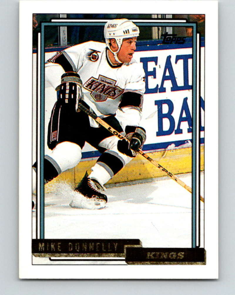 1992-93 Topps Gold #121G Mike Donnelly Mint Los Angeles Kings  Image 1