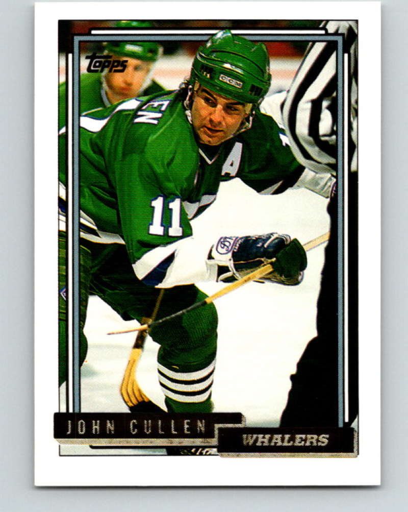 1992-93 Topps Gold #132G John Cullen Mint Hartford Whalers