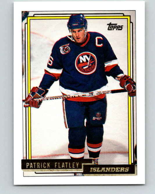 1992-93 Topps Gold #135G Patrick Flatley Mint New York Islanders  Image 1