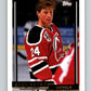 1992-93 Topps Gold #139G Doug Brown Mint New Jersey Devils  Image 1