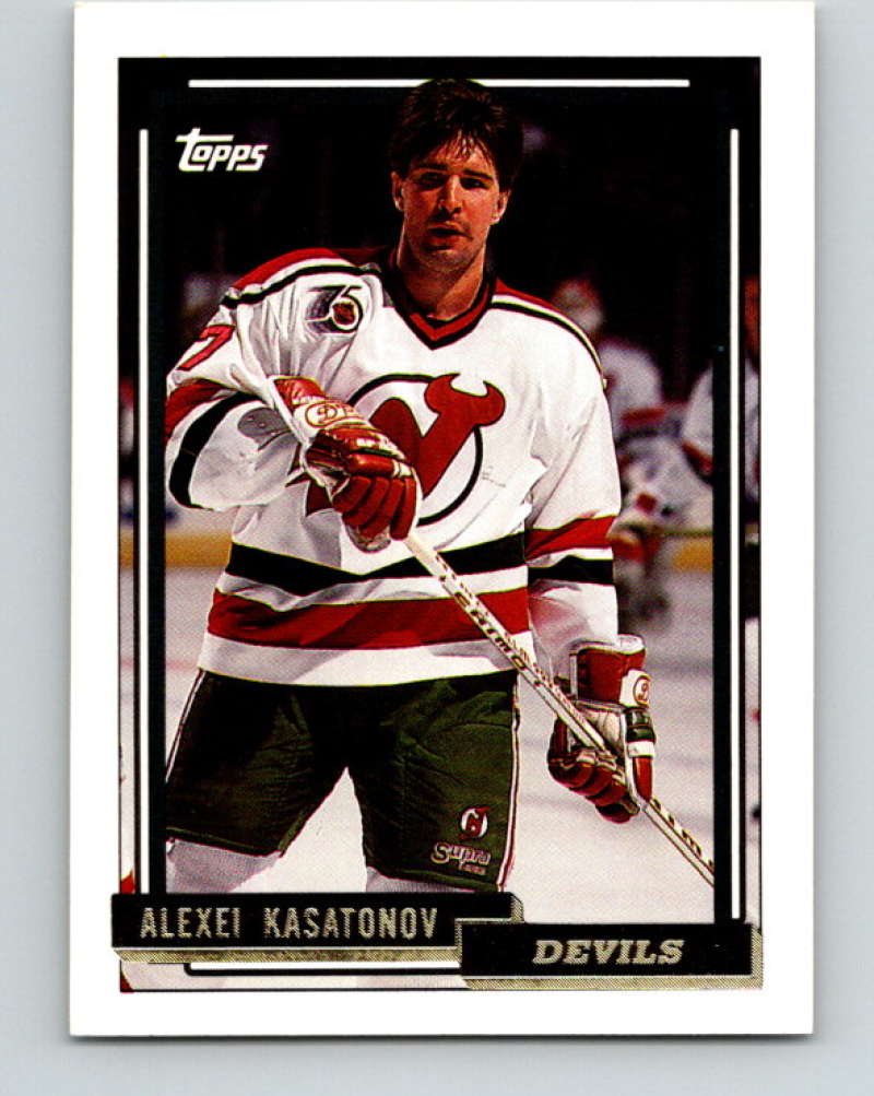 1992-93 Topps Gold #152G Alexei Kasatonov Mint New Jersey Devils