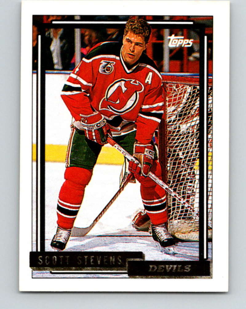 1992-93 Topps Gold #156G Scott Stevens Mint New Jersey Devils
