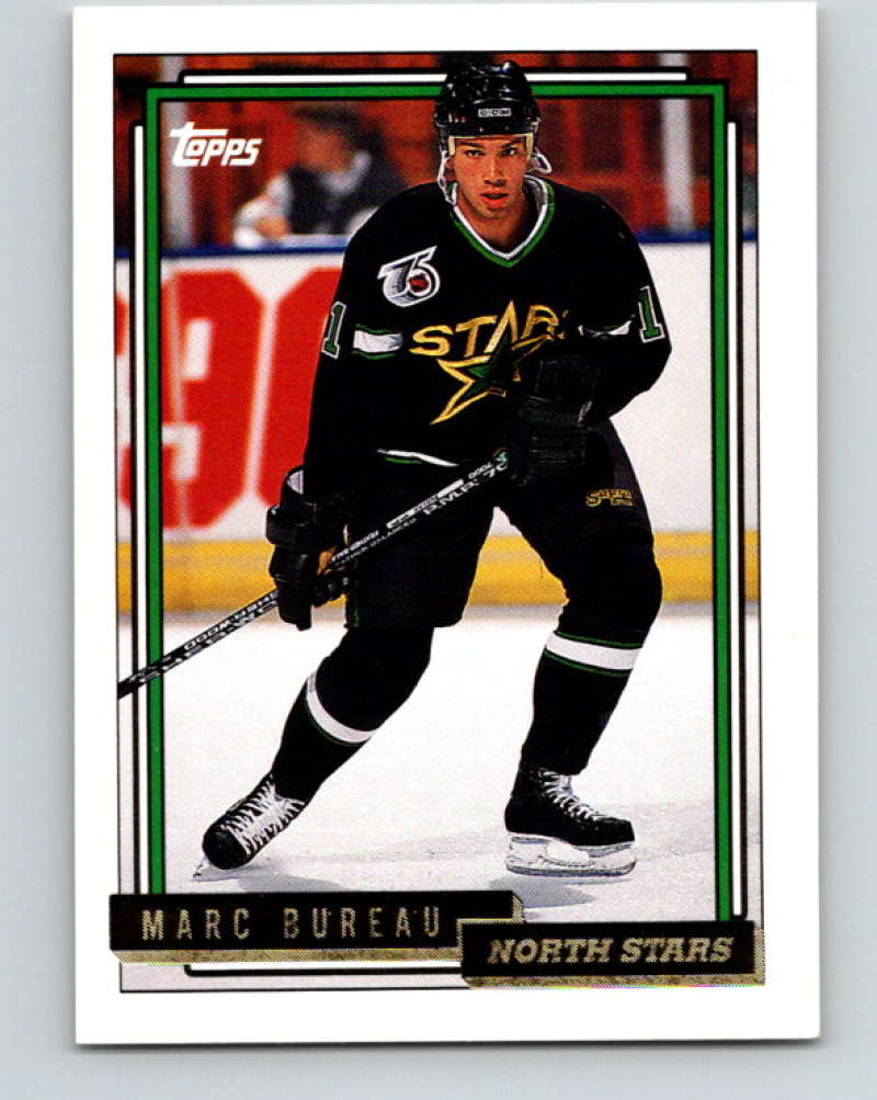 1992-93 Topps Gold #179G Marc Bureau Mint Minnesota North Stars  Image 1