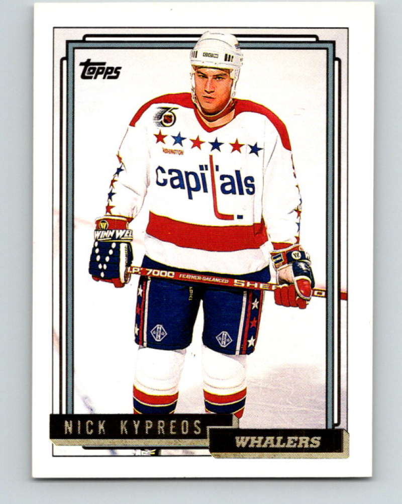 1992-93 Topps Gold #193G Nick Kypreos Mint Washington Capitals