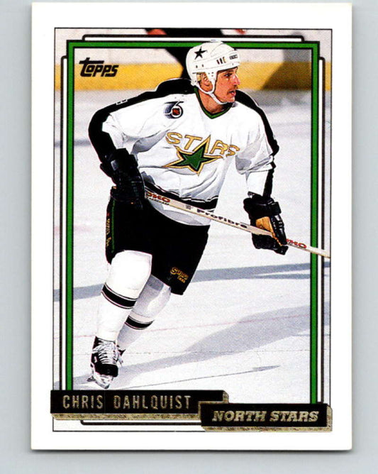 1992-93 Topps Gold #231G Chris Dahlquist Mint Minnesota North Stars