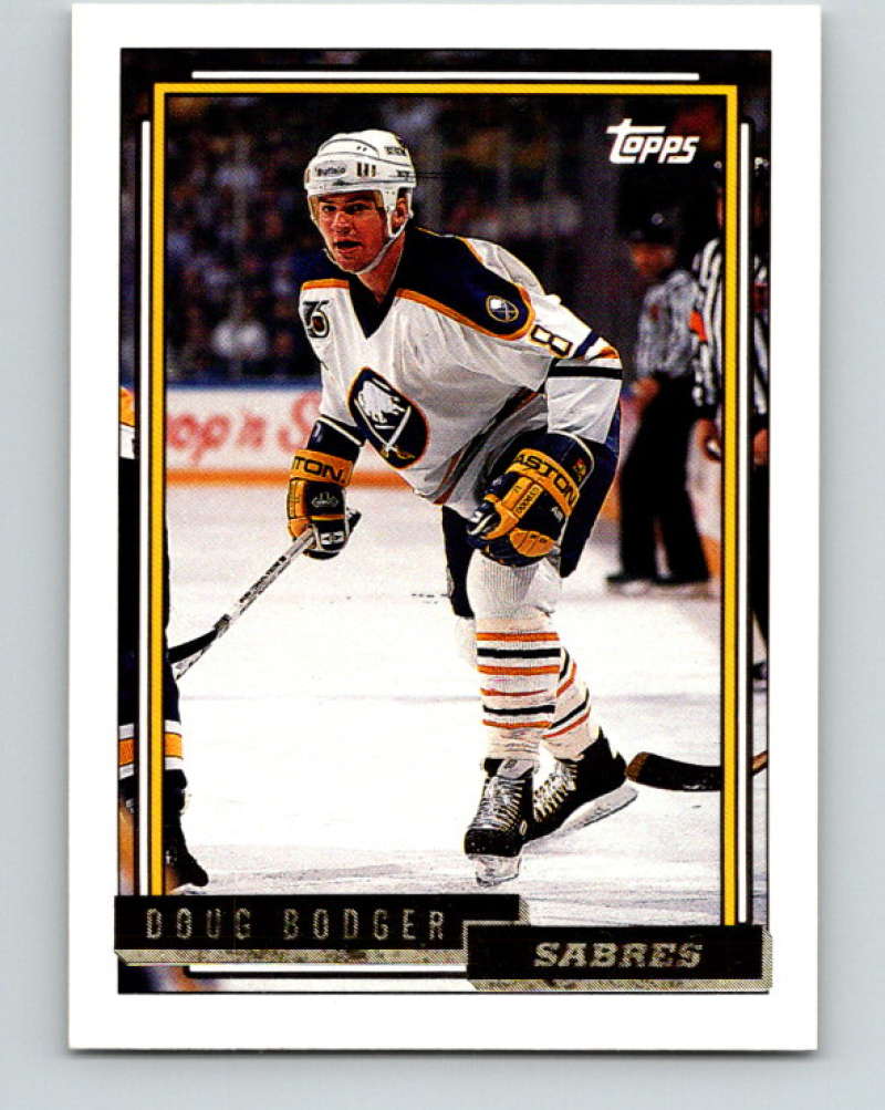 1992-93 Topps Gold #247G Doug Bodger Mint Buffalo Sabres