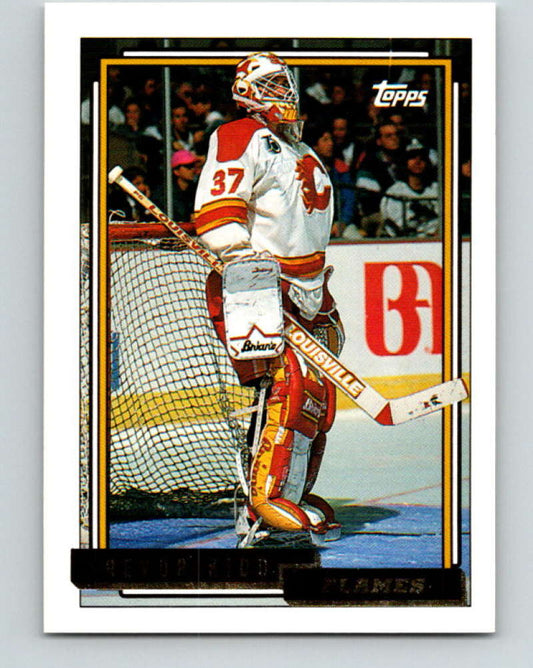 1992-93 Topps Gold #280G Trevor Kidd Mint Calgary Flames  Image 1