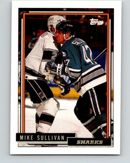1992-93 Topps Gold #282G Mike Sullivan Mint San Jose Sharks
